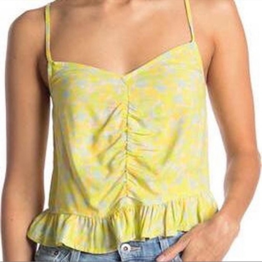 EUC MULTI PRINT PASTEL COLOR TOP